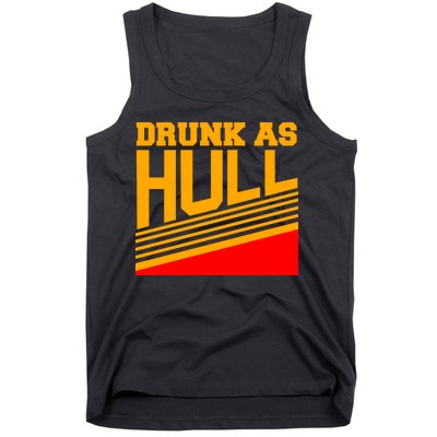 Drunk As Hull Logo Tank Top