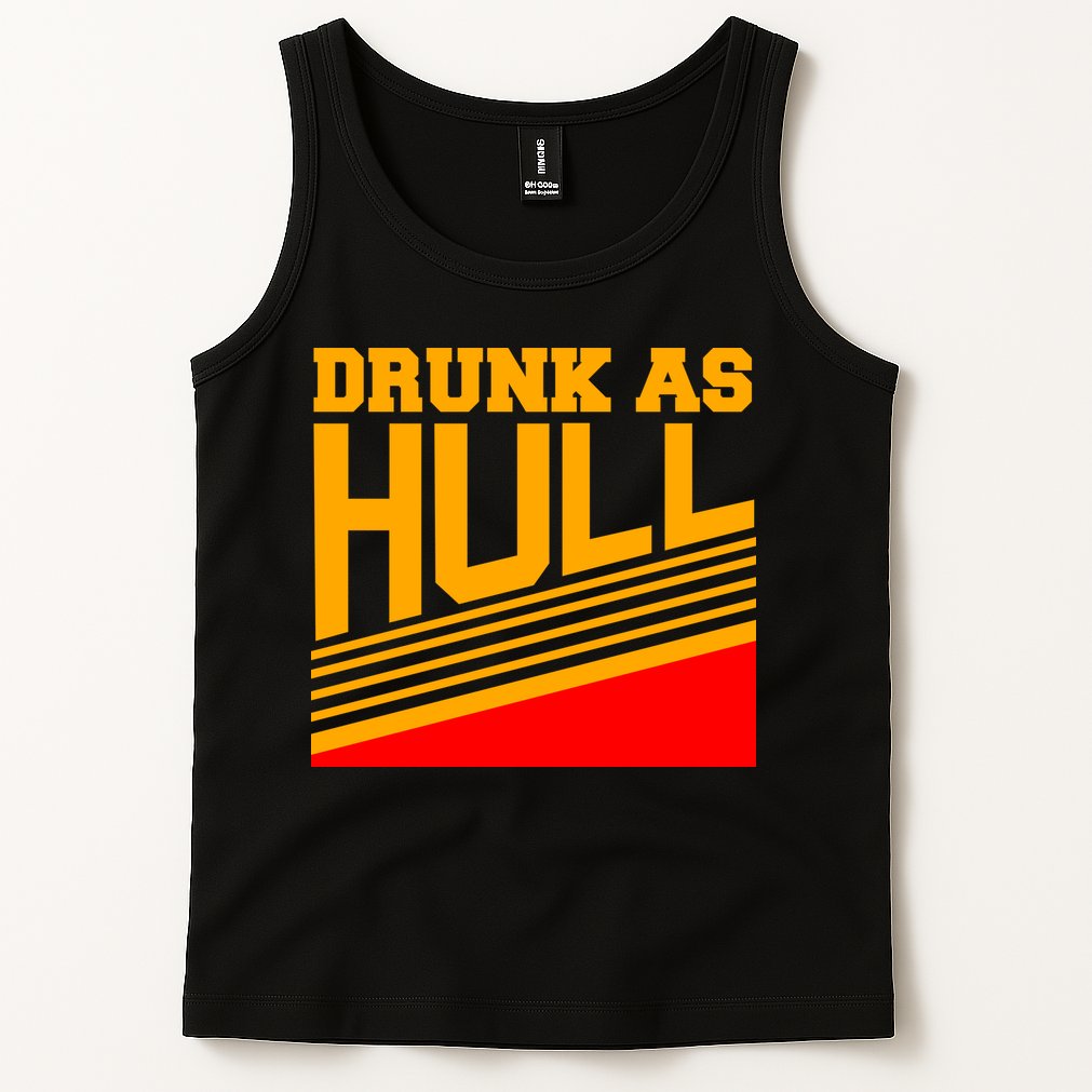 Drunk As Hull Logo Tank Top