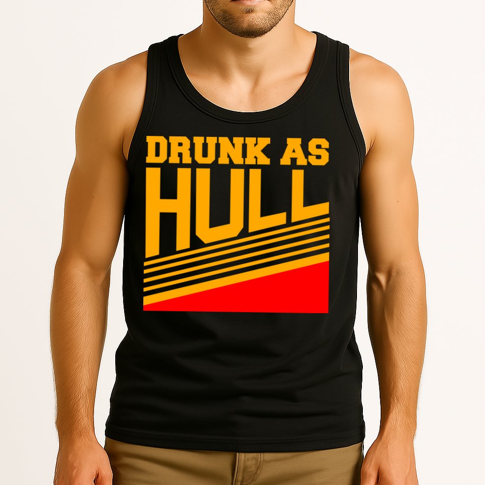 Drunk As Hull Logo Tank Top