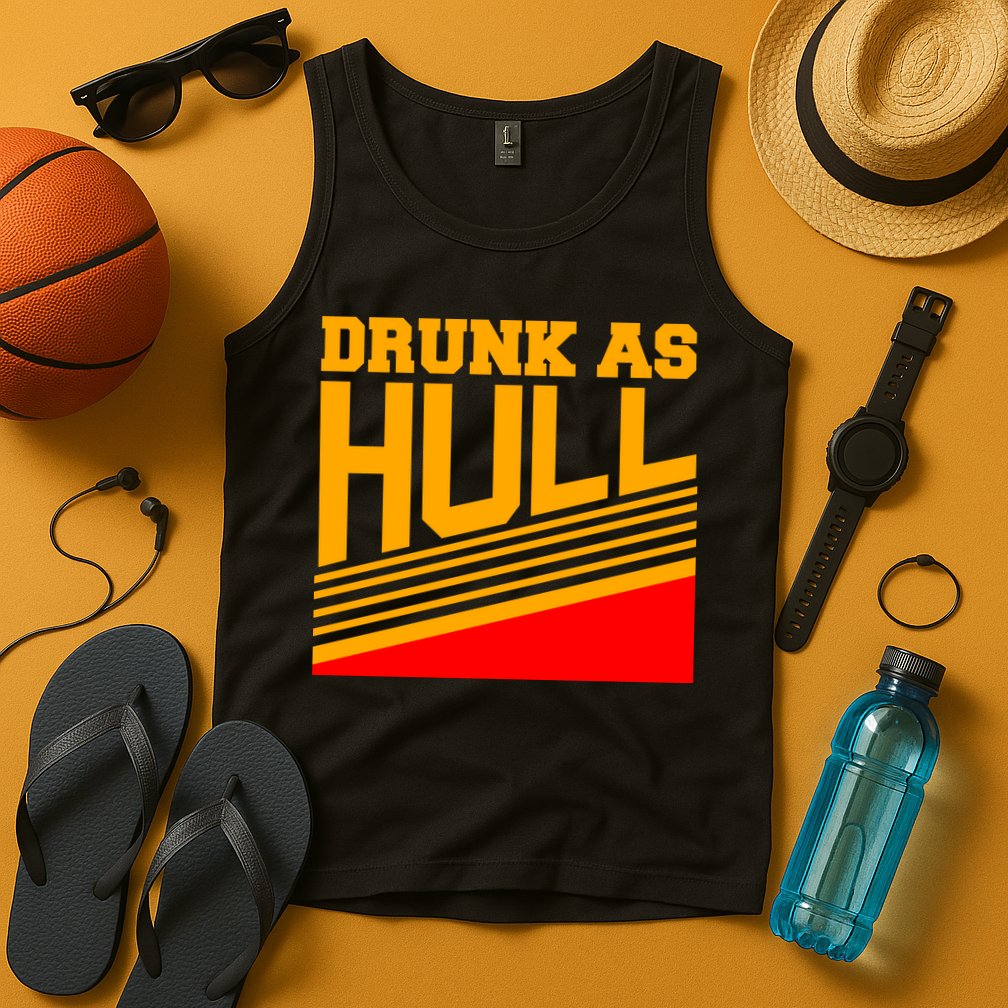 Drunk As Hull Logo Tank Top