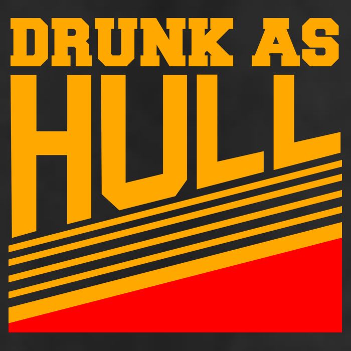 Drunk As Hull Logo Golf Towel
