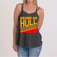 Drunk As Hull Logo Women's Strappy Tank