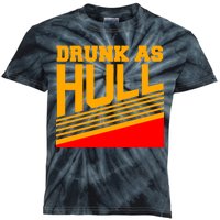 Drunk As Hull Logo Kids Tie-Dye T-Shirt