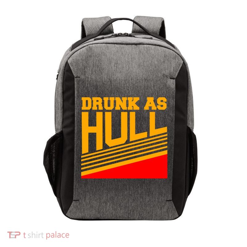 Drunk As Hull Logo Vector Backpack