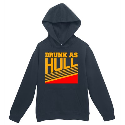 Drunk As Hull Logo Urban Pullover Hoodie