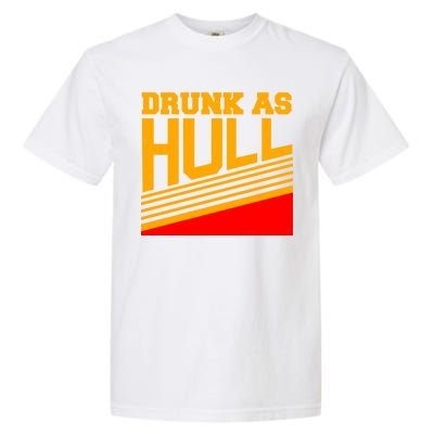 Drunk As Hull Logo Garment-Dyed Heavyweight T-Shirt