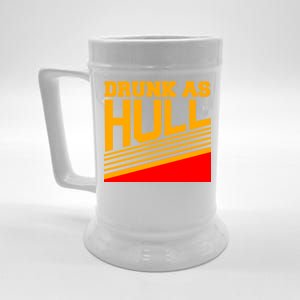 Drunk As Hull Logo Beer Stein