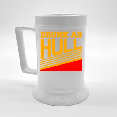 Drunk As Hull Logo Beer Stein