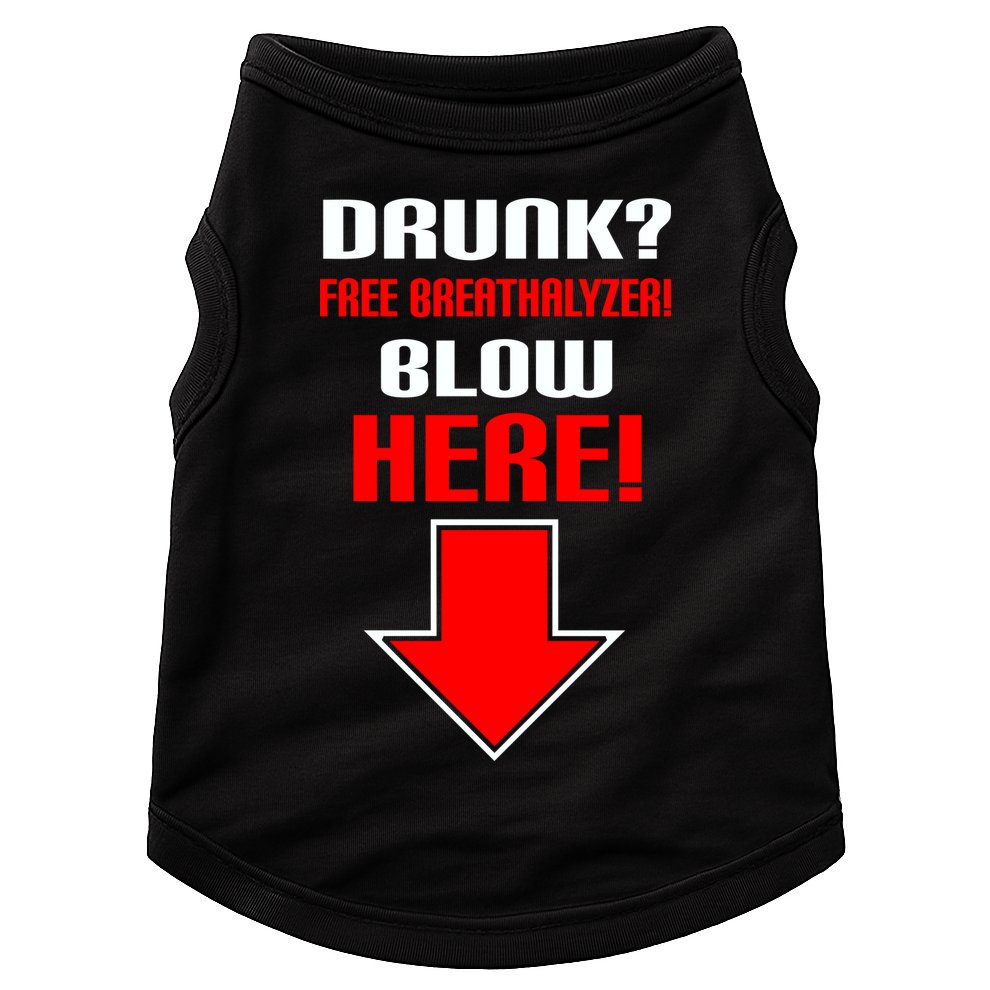 Drunk Free Breathalyzer Doggie Tank