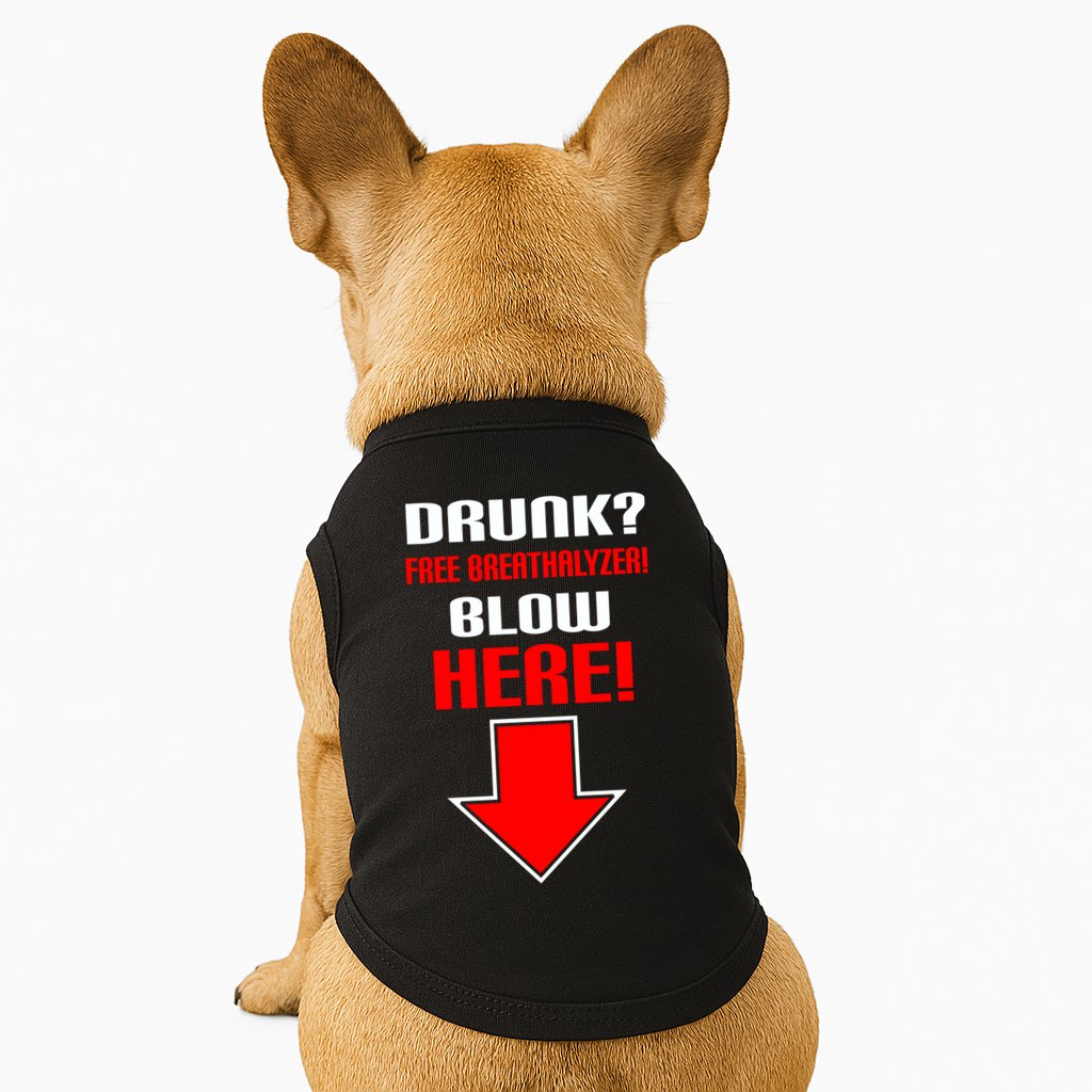 Drunk Free Breathalyzer Doggie Tank