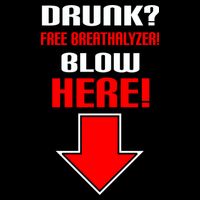 Drunk Free Breathalyzer Impact Tech Backpack