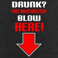 Drunk Free Breathalyzer 25L Jumbo Tote
