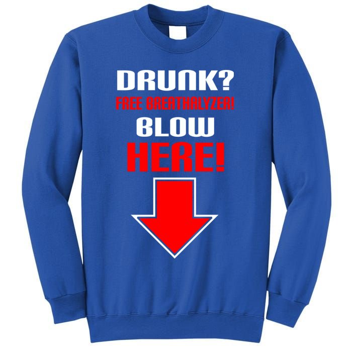 Drunk Free Breathalyzer Sweatshirt