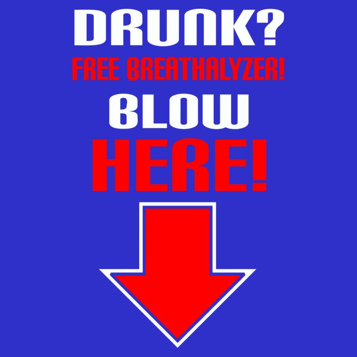 Drunk Free Breathalyzer Sweatshirt