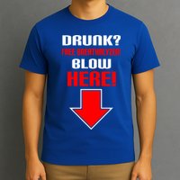 Drunk Free Breathalyzer T-Shirt