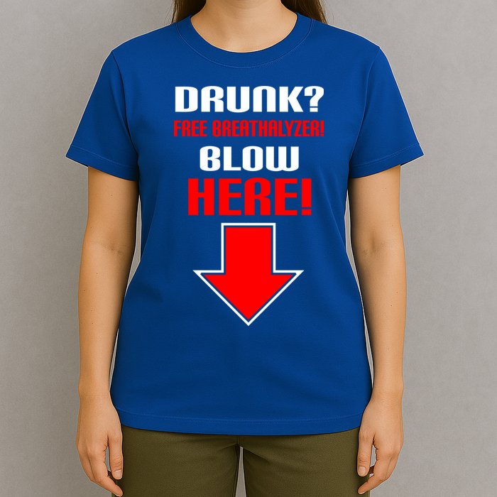 Drunk Free Breathalyzer T-Shirt
