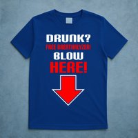 Drunk Free Breathalyzer T-Shirt