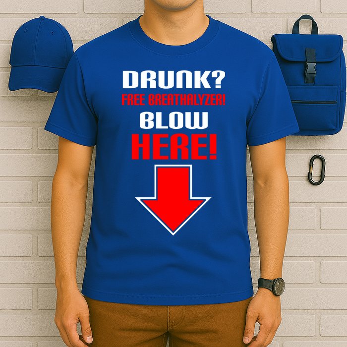 Drunk Free Breathalyzer T-Shirt