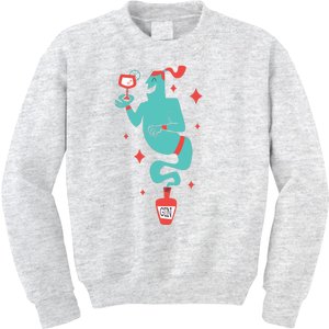 Drunk Genie Kids Sweatshirt