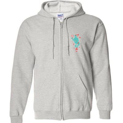 Drunk Genie Full Zip Hoodie