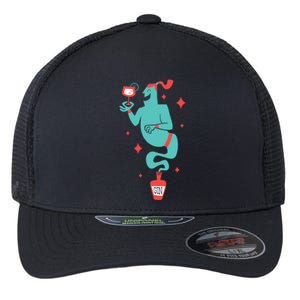 Drunk Genie Flexfit Unipanel Trucker Cap