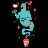 Drunk Genie Apron