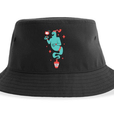 Drunk Genie Sustainable Bucket Hat