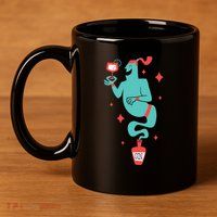 Drunk Genie 11oz C Handle Ceramic Mug