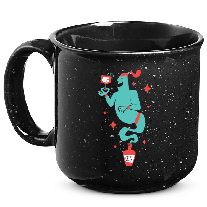 Drunk Genie 15oz Campfire Ceramic Mug