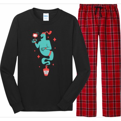 Drunk Genie Long Sleeve Pajama Set