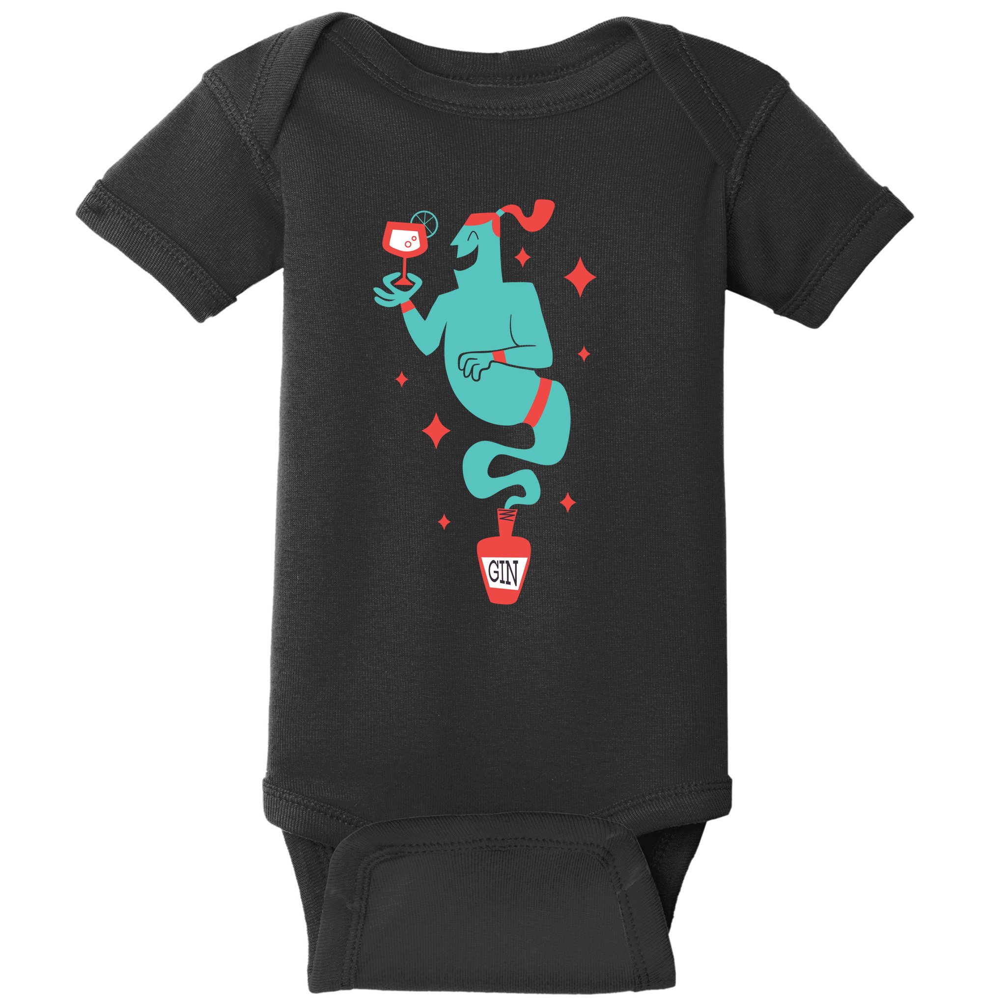 Drunk Genie Baby Bodysuit