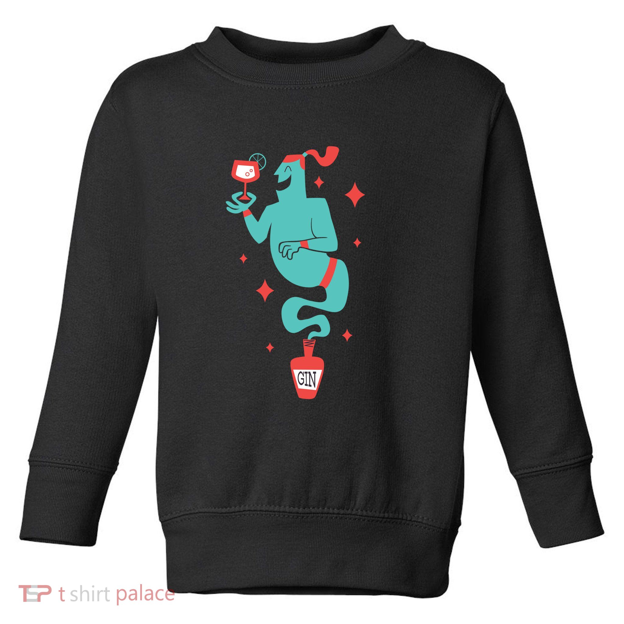 Drunk Genie Toddler Sweatshirt