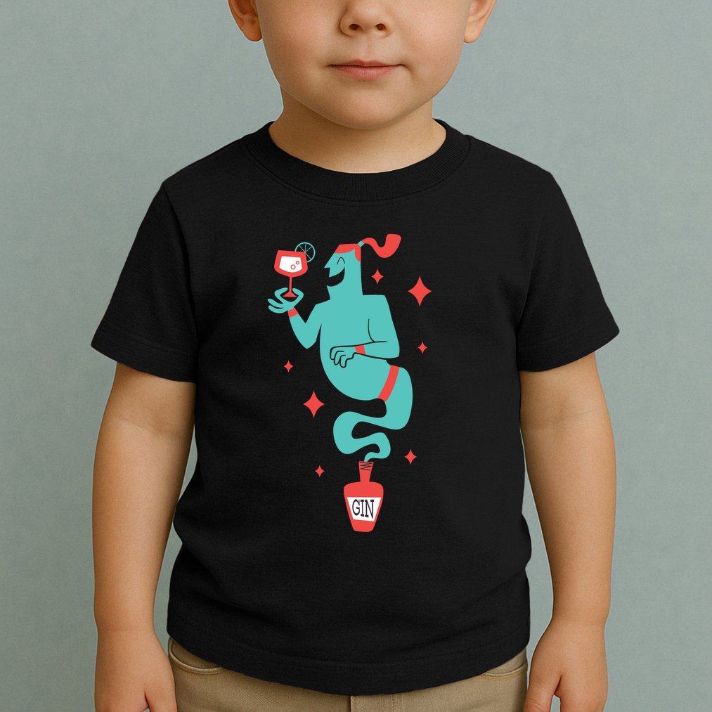 Drunk Genie Toddler T-Shirt