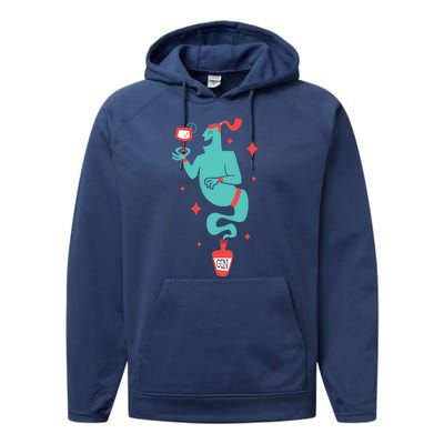 Drunk Genie Performance Fleece Hoodie