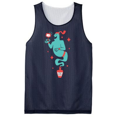 Drunk Genie Mesh Reversible Basketball Jersey Tank