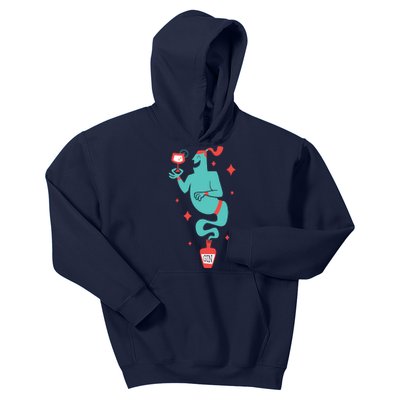 Drunk Genie Kids Hoodie