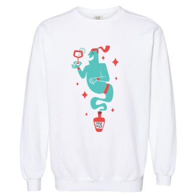 Drunk Genie Garment-Dyed Sweatshirt