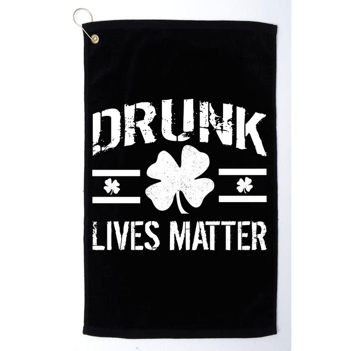 Drunk Lives Matter Golf Towel