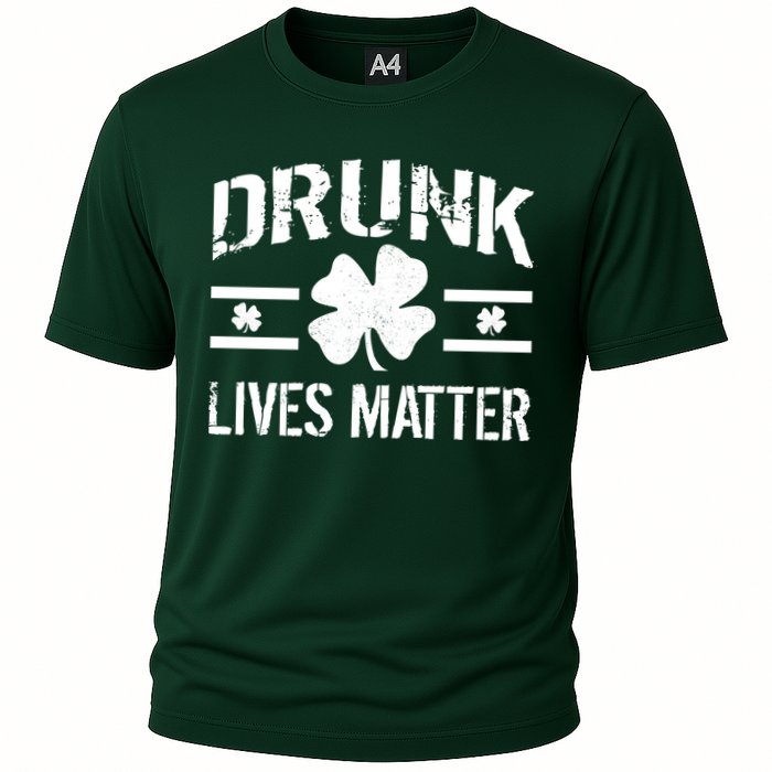 Drunk Lives Matter Cooling Performance Crew T-Shirt