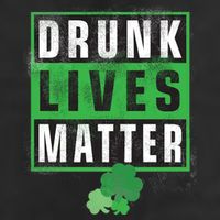 Drunk Lives Matter Clover Adult Drive Performance Visor