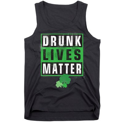 Drunk Lives Matter Clover Tank Top