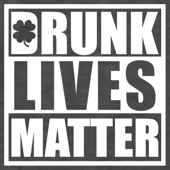 Drunk Lives Matter St. Patrick's Day Funny Saint Pattys Vector Backpack