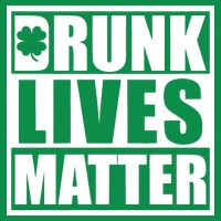 Drunk Lives Matter St. Patrick's Day Funny Saint Pattys Kids T-Shirt