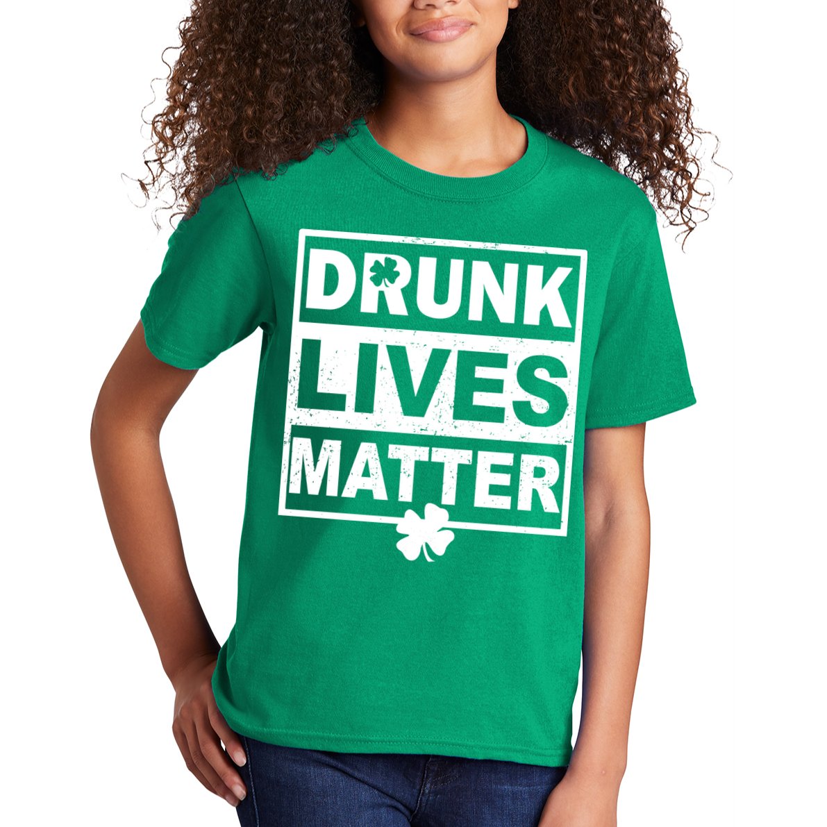 Drunk Lives Matter St Patrick's Day Kids T-Shirt