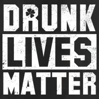 Drunk Lives Matter Vintage Irish Clover Beanie