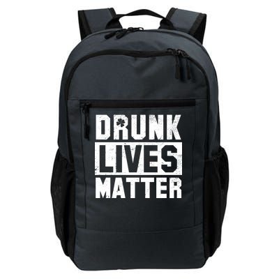 Drunk Lives Matter Vintage Irish Clover Daily Commute Backpack