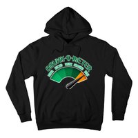 Drunk O Meter Sober Buzzed Smashed Irish Hoodie