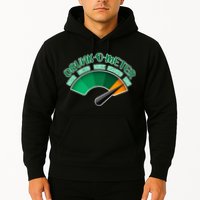 Drunk O Meter Sober Buzzed Smashed Irish Hoodie
