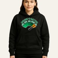 Drunk O Meter Sober Buzzed Smashed Irish Hoodie