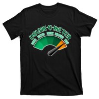 Drunk O Meter Sober Buzzed Smashed Irish T-Shirt